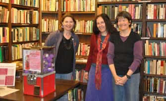 Sarah Busse, Shoshauna Shy & Wendy Vardaman at Avol's.